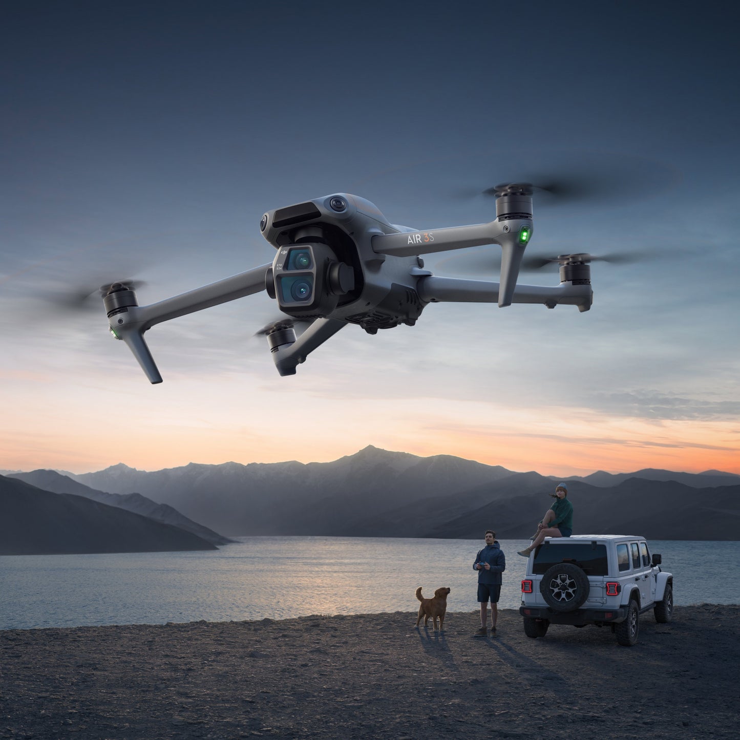 Location DJI Air 3S Fly More Combo avec DJI RC 2
